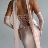 Cachecol Ayla - Pêssego Suave