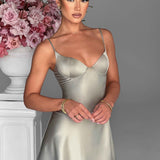 Vestido Mini Azaria - Sálvia