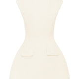 Vestido Mini Blake - Marfim