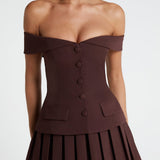 Blusa Blakely - Marrom Ameixa