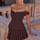 Blusa Blakely - Marrom Ameixa