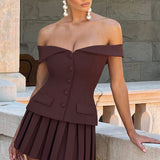 Blusa Blakely - Marrom Ameixa