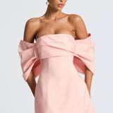 Vestido Mini Briella - Rosa Claro