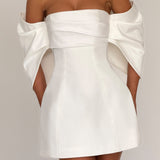 Vestido Mini Briella - Marfim