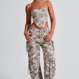 Calça Cargo Brooklyn - Estampa Camo