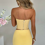 Cami Corset - Limão