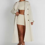 Camila Trench Coat - Areia