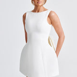 Vestido Mini Carrie - Marfim