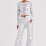 Calça Cassidy - Prata