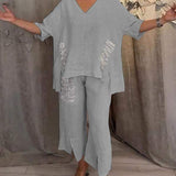 Ébano - Conjunto de Verão em Duas Peças