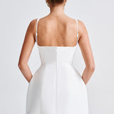 Vestido Mini Claretta  Marfim