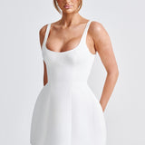 Vestido Mini Claretta  Marfim