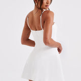 Vestido Mini Dakota - Marfim
