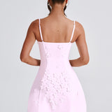 Vestido Mini Dalary - Blush