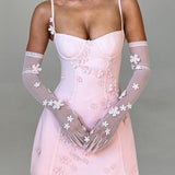 Vestido Mini Dalary - Blush