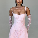 Vestido Mini Dalary - Blush