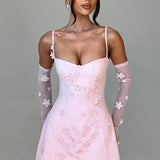 Vestido Mini Dalary - Blush