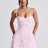 Vestido Mini Dalary - Blush