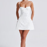 Vestido Mini Dalary - Marfim