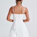 Vestido Mini Dalary - Marfim