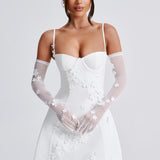 Vestido Mini Dalary - Marfim