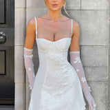 Vestido Mini Dalary - Marfim