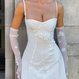 Vestido Mini Dalary - Marfim