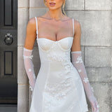 Vestido Mini Dalary - Marfim