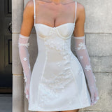 Vestido Mini Dalary - Marfim