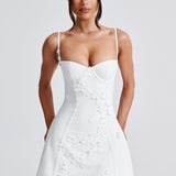 Vestido Mini Dalary - Marfim