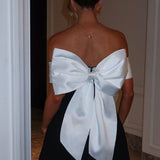 Vestido Mini Delta - Preto/Branco