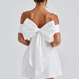 Vestido Mini Delta - Marfim