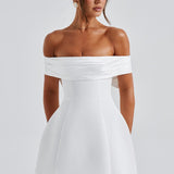 Vestido Mini Delta - Marfim