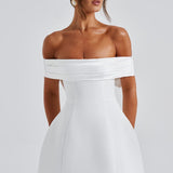 Vestido Mini Delta - Marfim