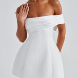 Vestido Mini Delta - Marfim