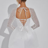 Vestido Mini Dolly - Marfim