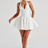 Vestido Mini Doris - Marfim