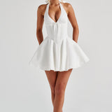Vestido Mini Doris - Marfim