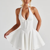 Vestido Mini Doris - Marfim