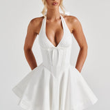 Vestido Mini Doris - Marfim