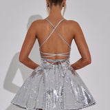Vestido Mini Electra - Prata