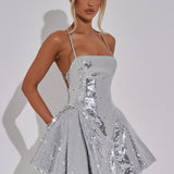 Vestido Mini Electra - Prata