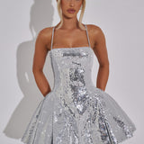 Vestido Mini Electra - Prata