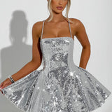 Vestido Mini Electra - Prata
