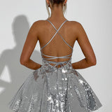 Vestido Mini Electra - Prata