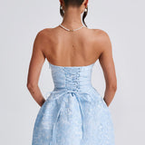 Elenora Mini Dress - Azul