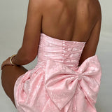 Vestido Mini Elenora - Rosa Claro