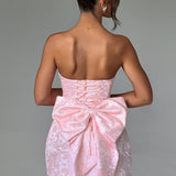 Vestido Mini Elenora - Rosa Claro