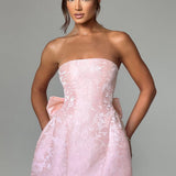 Vestido Mini Elenora - Rosa Claro