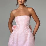Vestido Mini Elenora - Rosa Claro